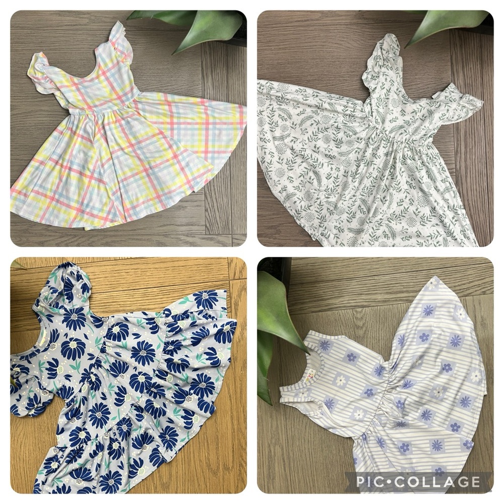EUC 2T Bundle of Dot Dot Smile Twirl Dresses